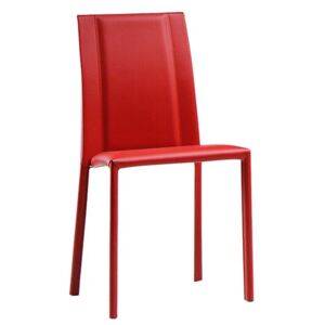 Moderná kožená stolička Silvy SB R CU