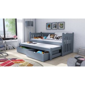 Detská posteľ Swen s výsuvným lôžkom DPV 002 Certifikát - Doručenie s výnosom do domu!