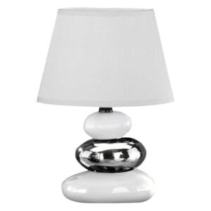 Stolná lampa ROCCO TRES 59511 biela H24cm