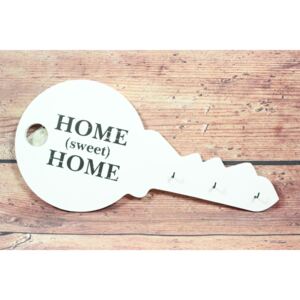 Drevený stojan na kľúče "HOME SWEET HOME" (40x19,5 cm)