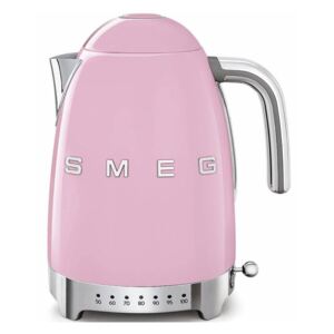 SMEG 50's Retro Style rychlovarná kanvica s LED indikátorom 1,7l ružová, ružová