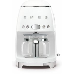 SMEG 50's Retro Style kávovar na filtrovanú kávu 1,4l - 10 cup biela, biela