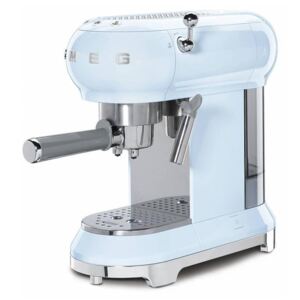 SMEG 50's Retro Style pákový kávovar na Espresso / Cappucino 15 barov 2 cup pastelová modrá, pastelová modrá
