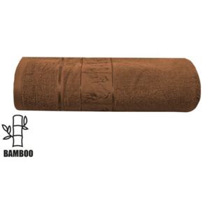 Bambusový uterák korfu hnedý