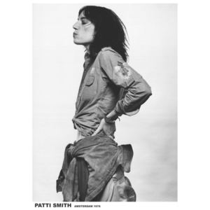 Plagát, Obraz - Patti Smith - Amsterdam ’76, (59,4 x 84 cm)