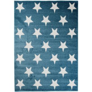 Kusový koberec Happy modrý, Velikosti 80x150cm