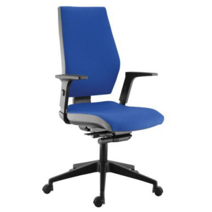 Manutan Kancelárska stolička One, modrá