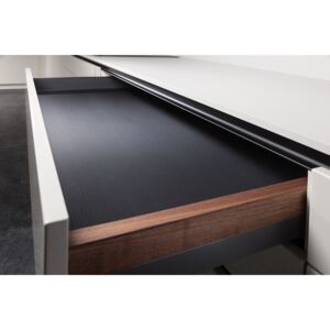 Agoform Protišmyková podložka do zásuvky AGO Kristal LEGRABOX / Čierna - 800 mm