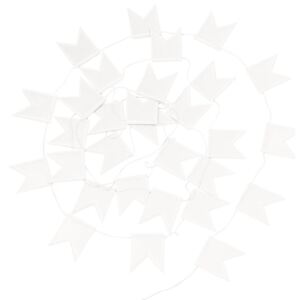 Lovel.sk Girlanda vlajky 3,3 m - White