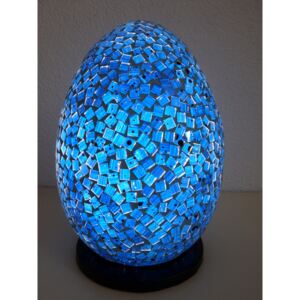 Stolná lampa ART modrá - VYPREDANÉ
