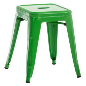 Stohovateľná kovová stolička Arm Farba Zelená