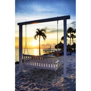 Umelecká fotografia Swing Beach at Sunset, Philippe Hugonnard