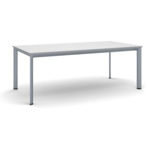 Rokovací stôl INFINITY 2000 x 1000 x 740 mm, sivá