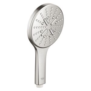 Grohe Rainshower SmartActive 130 - Ručná sprcha s 3 prúdmi, 9,5 l / min obmedzovač prietoku, supersteel 26574DC0