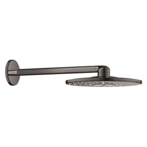 Grohe Rainshower SmartActive 310 - Set zo steny okrúhlej hlavovej sprchy s 2 režimami prúdu, Hard Graphite 26475A00