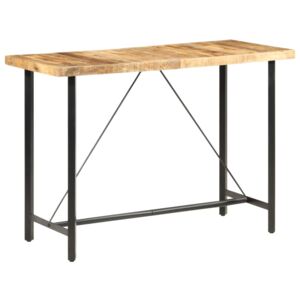 Barový stôl 150x70x107 cm surové mangovníkové drevo