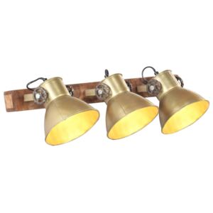 Industriálna nástenná lampa mosadzná 65x25 cm E27