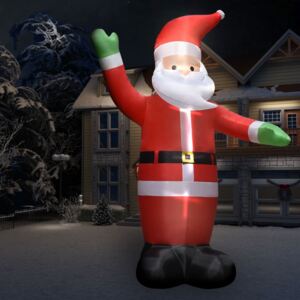Nafukovací vianočný Santa Claus 10 m, XXL, vysokotlakové dúchadlo