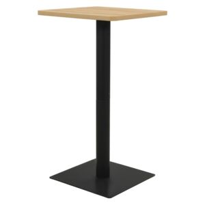 Bistro stolík, dubová farba 50x50x107 cm