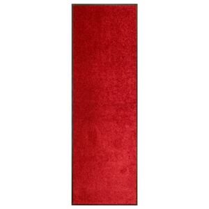 Rohožka, prateľná, červená 60x180 cm