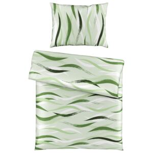 POSTEĽNÁ BIELIZEŇ, mikrovlákno, zelená, 140/200 cm Boxxx - Obliečky & plachty