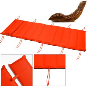 Jurhan & Co.KG Germany Detex® - elastická podložka na ležadlo do sauny - 7cm hrubá, oranžová 100% polyester JR11