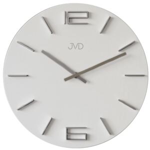 Dizajnové nástenné hodiny JVD HC29.1 biela