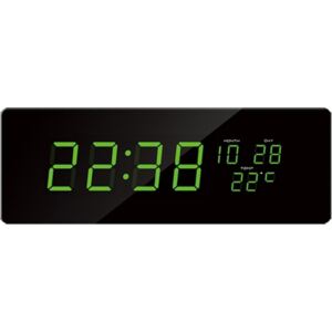 LED digitálna hodiny s dátumom a teplotou JVD DH2.1 zelená čísla