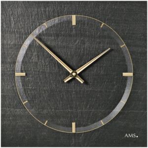 Bridlicové dizajnové hodiny AMS 9516