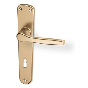 Dverové kovanie ACT Monet HR (F4) - WC kľučka-kľučka s WC sadou/F4 (hliník bronz)