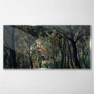 Sklenený obraz Sklenený obraz Temperovaný les