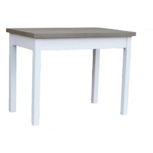 Jedálenský rozkladací stôl 120 x 70 cm Beno Alaska bílá