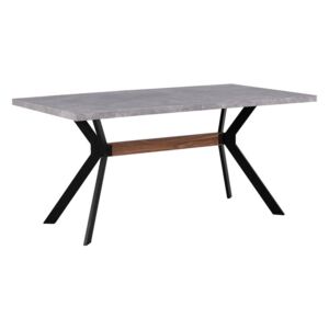 Jedálenský stôl Benos (pre 6 osôb) (svetlosivá). Vlastná spoľahlivá doprava až k Vám domov