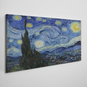 Obraz na plátně Obraz na plátně Hviezdna noc van gogh