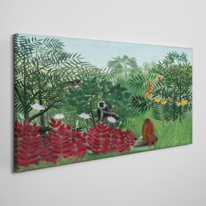 Obraz na plátně Obraz na plátně Tropické las henri rousseau
