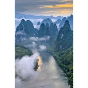 Umelecká fotografia Li River, Hua Zhu