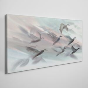 Obraz na plátně Obraz na plátně Abstrakcie zvierat vtákov