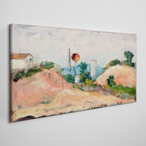 Obraz na plátně Obraz na plátně Železničná rez cézanne