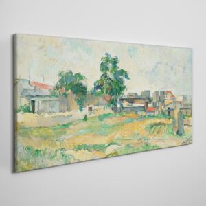 Obraz na plátně Obraz na plátně Krajina paríža cézanne