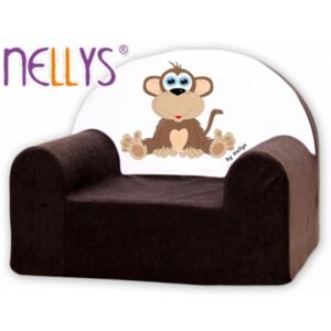 Nellys Detské kresielko - Opička Hnedá
