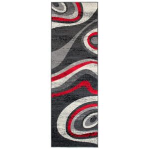 Kusový koberec PP Romus sivý atyp, Velikosti 80x300cm