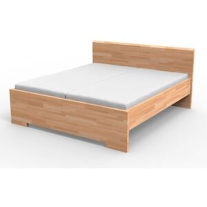 Luxusná masívna posteľ MONA, Veľkosť: 200 x 140 cm, Materiál: BUK morenie jelša
