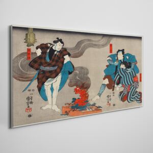 Obraz na plátně Obraz na plátně Ázijské tradičné samuraj