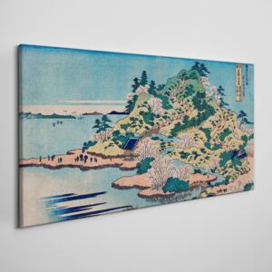 Obraz na plátně Obraz na plátně Ázie island morská horská rieka
