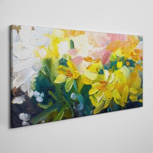 Obraz na plátně Obraz na plátně Abstrakcie kvety