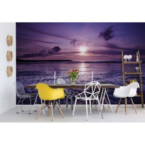 Fototapeta GLIX - Beach Sunset 3D + lepidlo ZADARMO Vliesová tapeta - 416x254 cm