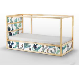 Nálepky Ikea Kura Bed Zelený kaktus