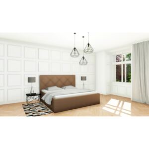 Slumberland OXFORD MISTRAL- posteľ s vysokým čelom a úložným priestorom 90 x 200 cm