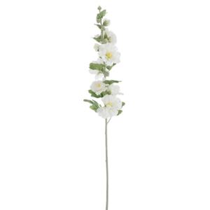 Topolovka biely kvet 6ks set dekorácia MONOCHROME BOHO