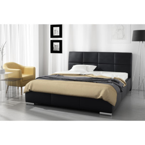Čalúnená posteľ MONICA + matrac DE LUX, 160x200, madryt 1100
